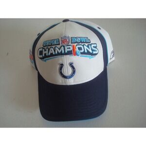 INDIANAPOLIS COLTS SUPER BOWL   GOLF STRAPBACK DEADSTOCK HAT CAP VINTAGE R1
